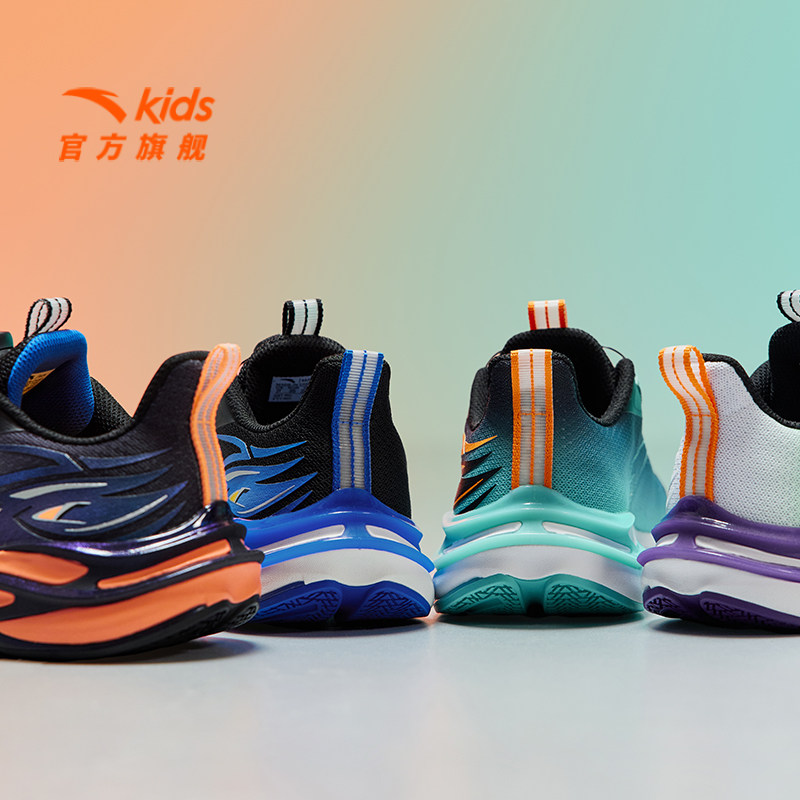 安踏童鞋赤焰跑鞋2025冬季新款儿童运动鞋跑步鞋潮酷日常鞋