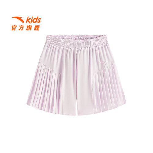 安踏儿童女大童运动裙裤
