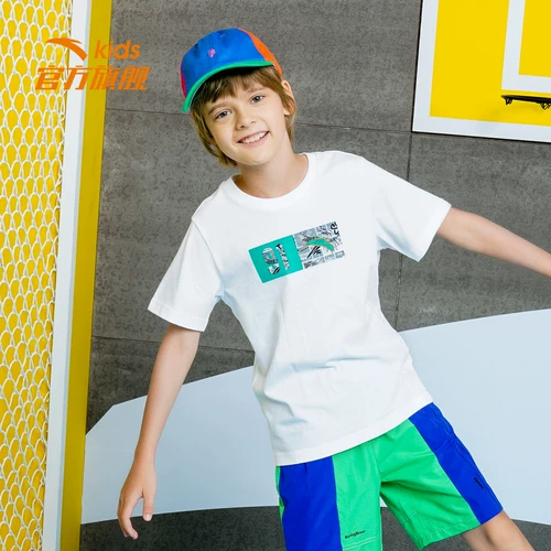 Летняя дышащая баскетбольная футболка для мальчиков, детская одежда, короткий рукав