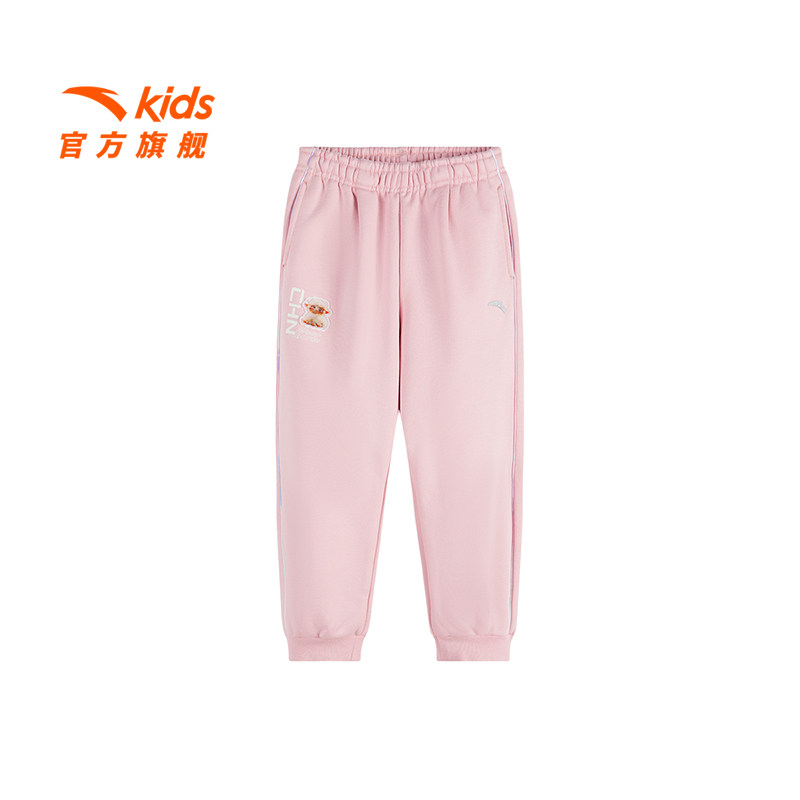 安踏女童加绒裤子2025冬季新款儿童加厚加绒保暖长裤运动裤卫裤,童装/婴儿装/亲子装,裤子,淘宝优惠券,粉丝福利购,淘宝优惠卷