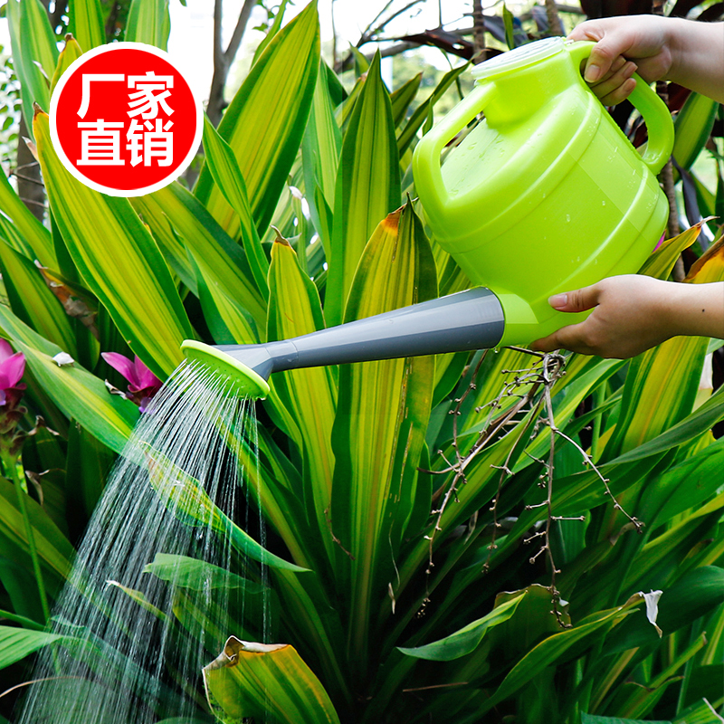 加厚洒水壶浇花塑料长嘴园艺