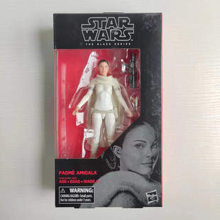 孩之宝星球大战卢6寸手办黑盒帕德梅克隆人进攻关节可动人偶玩具