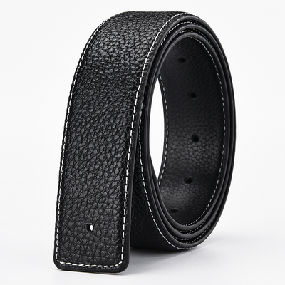 男士纯牛皮无头皮带条