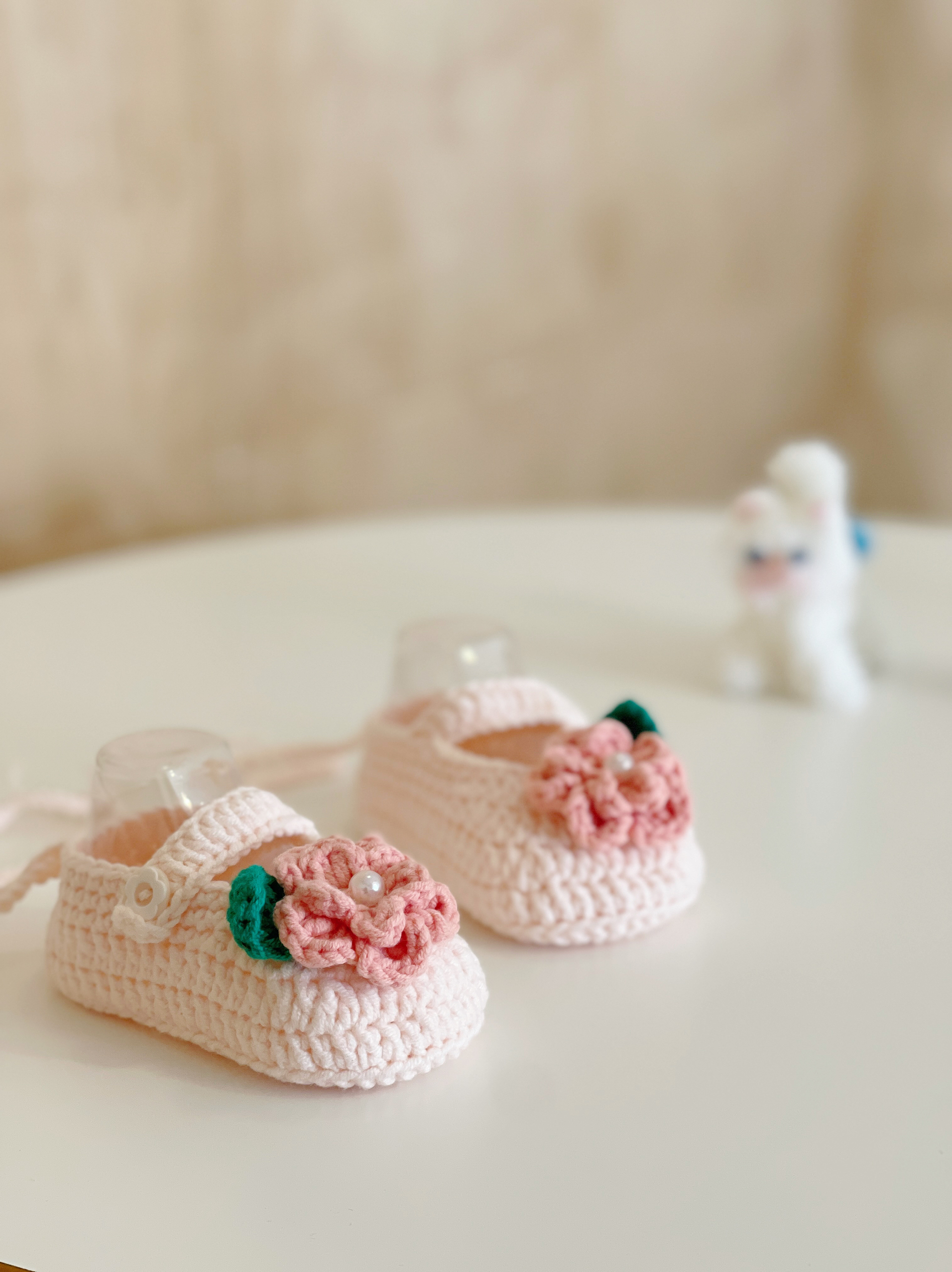 婴儿鞋宝宝鞋冬秋甜美可爱纯手工