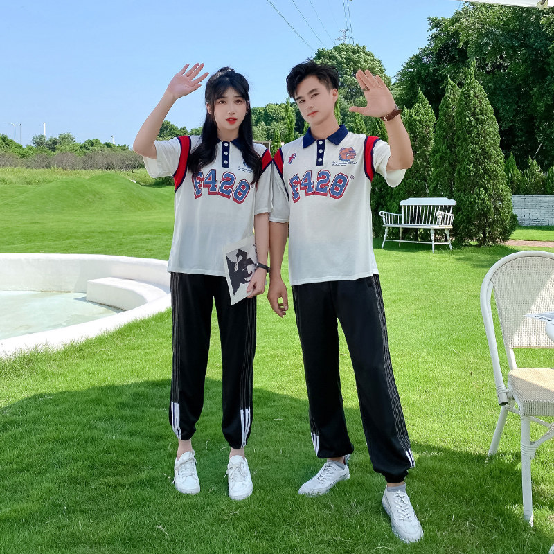 高中学生学院风大学生运动会爵士舞蹈服春秋季男女同款情侣装班服