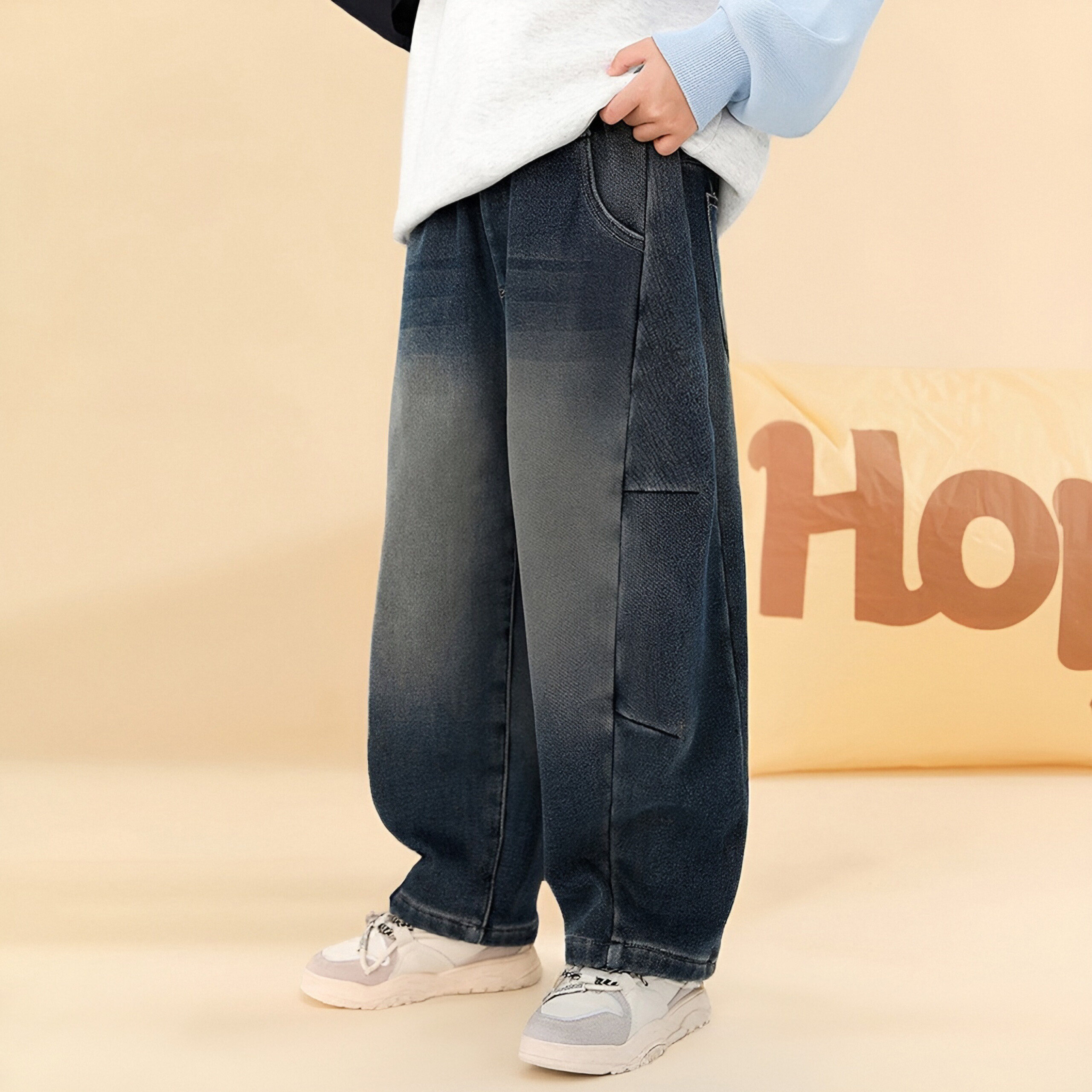 冬装童装男童加绒裤子秋冬款2025新款儿童牛仔裤男孩冬季加厚长裤,童装/婴儿装/亲子装,裤子,淘宝优惠券,粉丝福利购,淘宝优惠卷