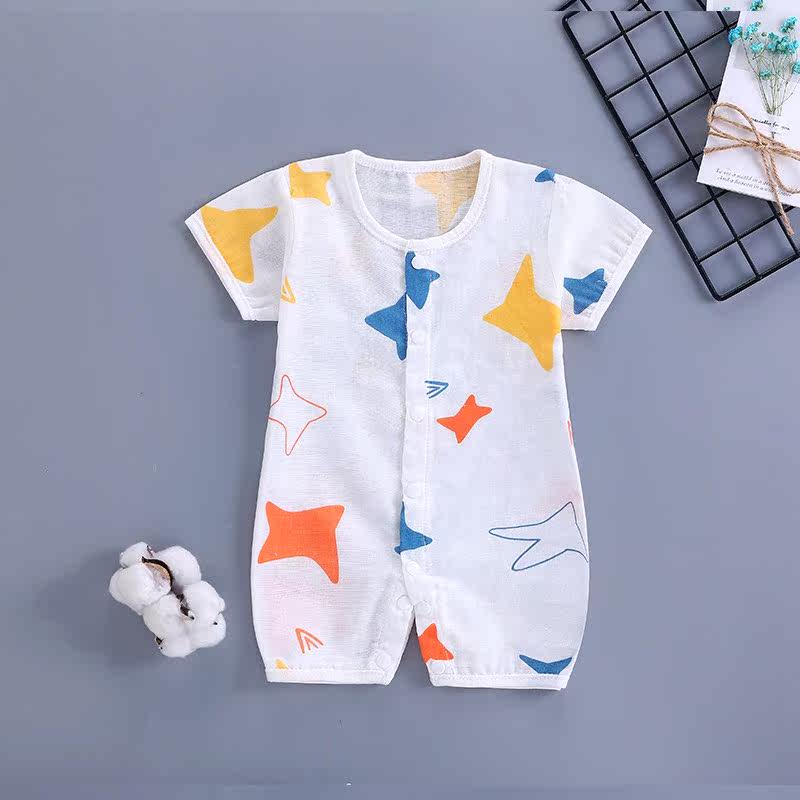 new pattern Newborn Male baby Summer wear baby one-piece garment pajamas summer Thin section Romper Climbing clothes ventilation Gauzein the Children/Baby/Family fitted , Jumpsuit/Climbing clothes/Romper  category - from Buy2taobao.com to provide professional Taobao agent buy service