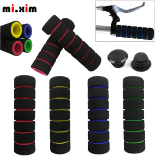 死飞山地公路自行车把手套超轻舒适海绵把套骑行握把改装 备 配件装