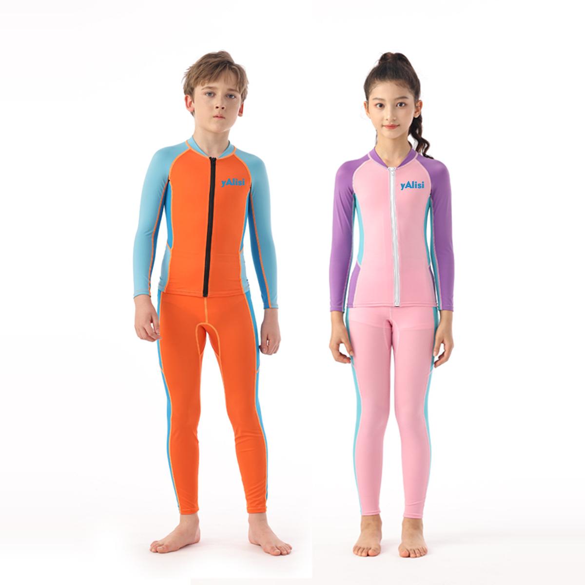 儿童防晒潜水服冲浪浮潜衣套装