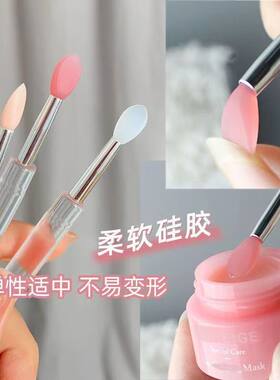 美甲眼影口红蹭粉硅胶棒