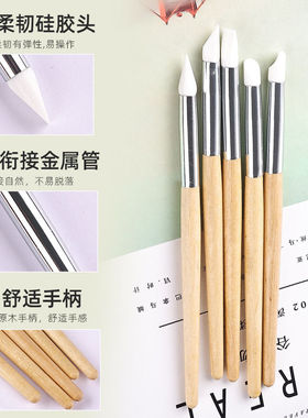 硅胶按压笔美甲工具套装