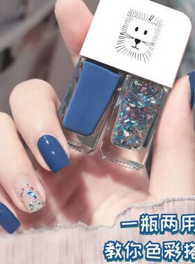 春夏脚指甲油女免烤持久快干防水显白不可剥2023年新款脚趾甲