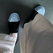 德比鞋 原包装 顶版 拼色厚底单鞋 现货25新款 休闲鞋 乐福鞋 情侣款 男款