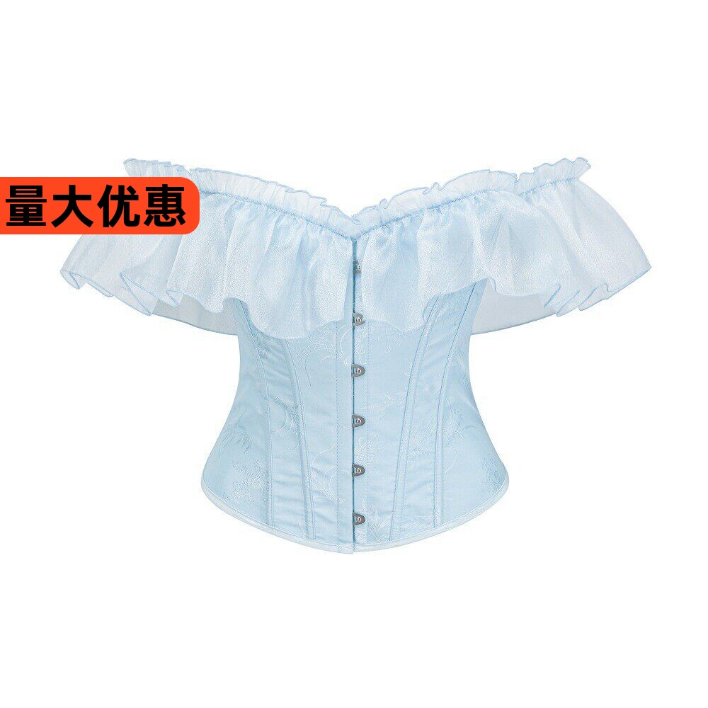 COS精灵马甲紧身胸衣性感美背