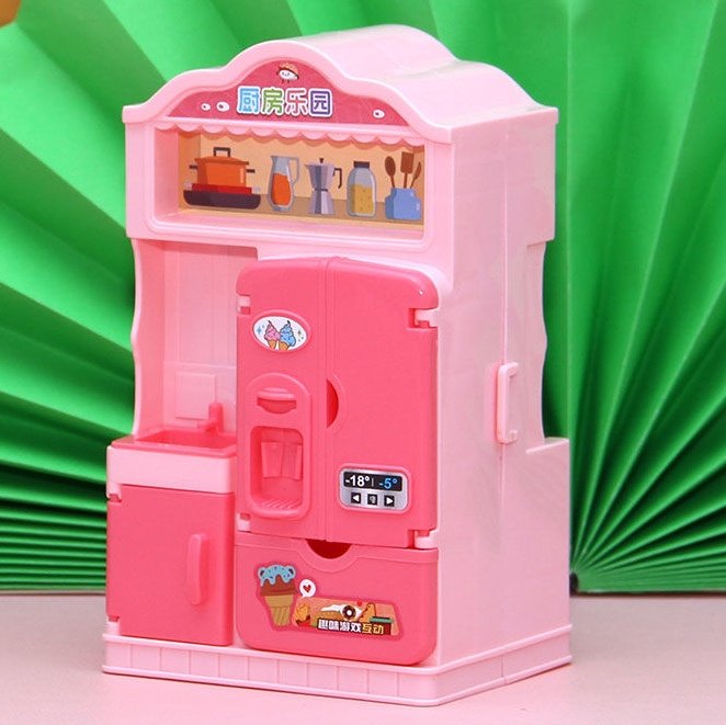 迷你厨房乐园儿童创意糖果过家家玩具全套装组合仿真厨具煮做饭