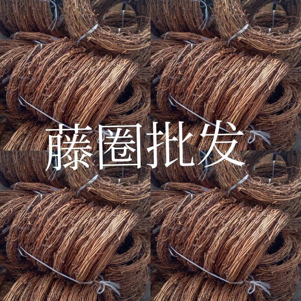 藤圈花环圣诞藤编花环五角星捕梦网材料幼入园环创DIY材料10个装