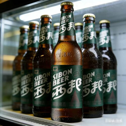 新疆直发 西邦啤酒10度618ml玻璃瓶装麦芽精酿造新疆特产乌苏啤酒