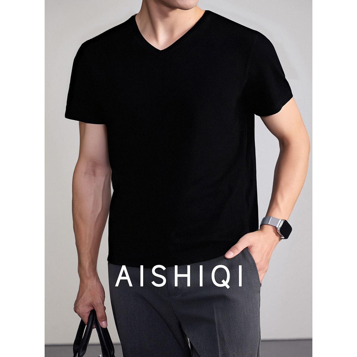 短袖休闲男透气亲肤t恤