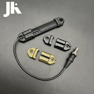 MLOK金属鼠尾卡槽M300/M600手电SF接口小鼠尾卡槽线控鼠尾固定座