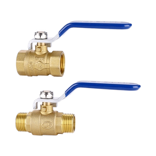 全铜加厚球阀2/3分4分6分1寸内外丝双外丝双内牙长柄水管开关阀门