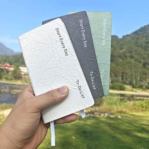 心绪手感hin棒褶皱日计划本