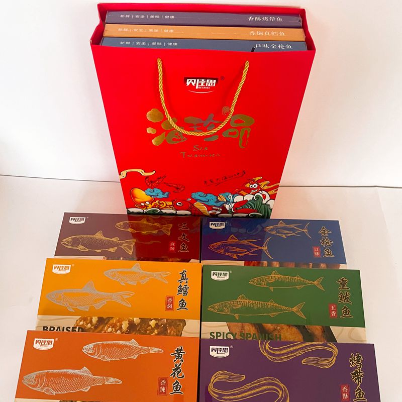 贝佳思即食黄花金枪鲅鱼威海特产