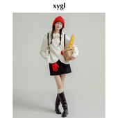 女宽松休闲显瘦a字短裤 高腰纯棉牛仔阔腿裤 2026春夏新款 稀有概率