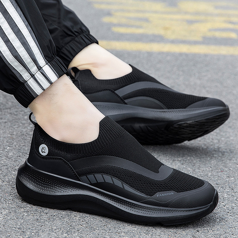 张凯丽老人鞋春秋季新款透气轻便爸爸鞋一脚蹬男鞋公务休闲运动鞋,流行男鞋,健步鞋,淘宝优惠券,粉丝福利购,淘宝优惠卷