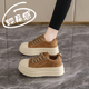 小个子厚底增高6CM运动鞋 女鞋 爆款 复古休闲松糕板鞋 2025新款 秋季