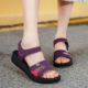 凉鞋 魔术贴防滑软底舒适不累脚中老年妈妈鞋 女款 夏季 2026新款 时装