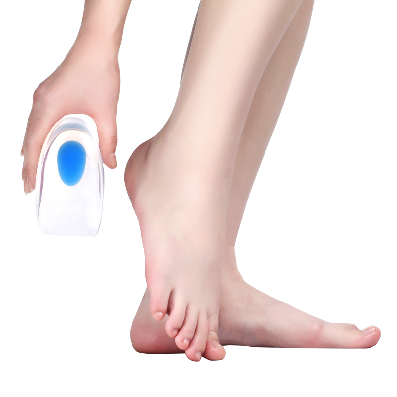 足跟减震男超软鞋垫疼痛硅胶跟腱