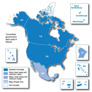 Garmin佳明 北美 North America 阿拉斯加东部+西部 开曼群岛地图