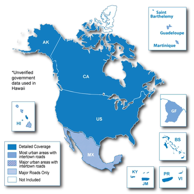 Garmin佳明 北美 North America 阿拉斯加东部+西部 开曼群岛地图