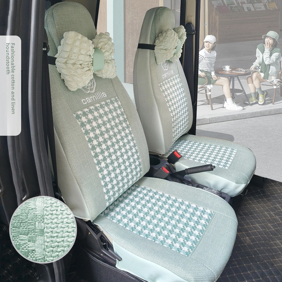 盛昊皮卡丘佩奇plus墩墩极星仰望ID3小精灵A6proA8雷迈电动车座套