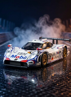 Trends Hobby TH保时捷911GT1勒芒冠军卡宴1/64汽车模型仿真赛车