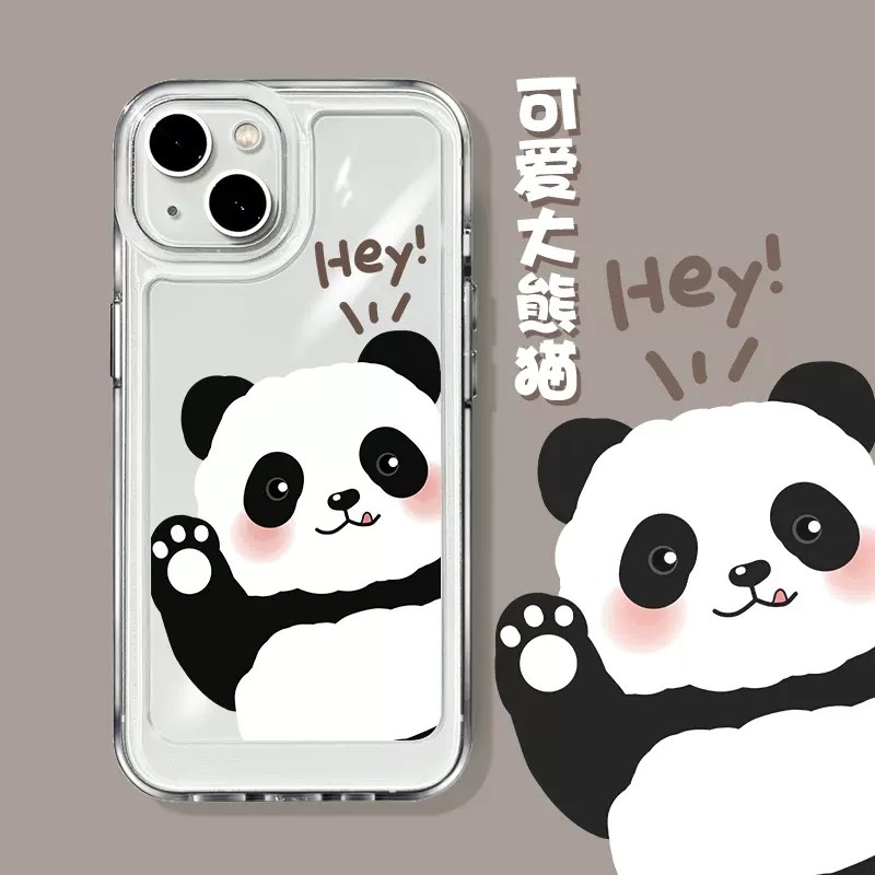 hey熊猫适用小米13/12手机壳13ultra新款12sultra透明mi11防摔红米k60