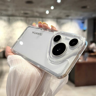 加厚气囊透明防摔适用华为Pura70Pro Pura70全包P60Pro男女保护套P50硅胶P40高级感P30简约PRO 手机壳P60新款