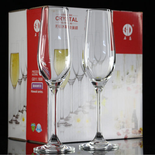 石岛进口水晶玻璃会所婚礼红酒杯