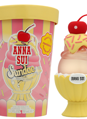 ANNA SUI sundae MELLOW YELLOW安娜苏女士淡香水持久清新优雅