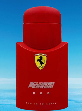 FERRARI RED法拉利红色男士淡香水40ml持久留清新香调学生礼物