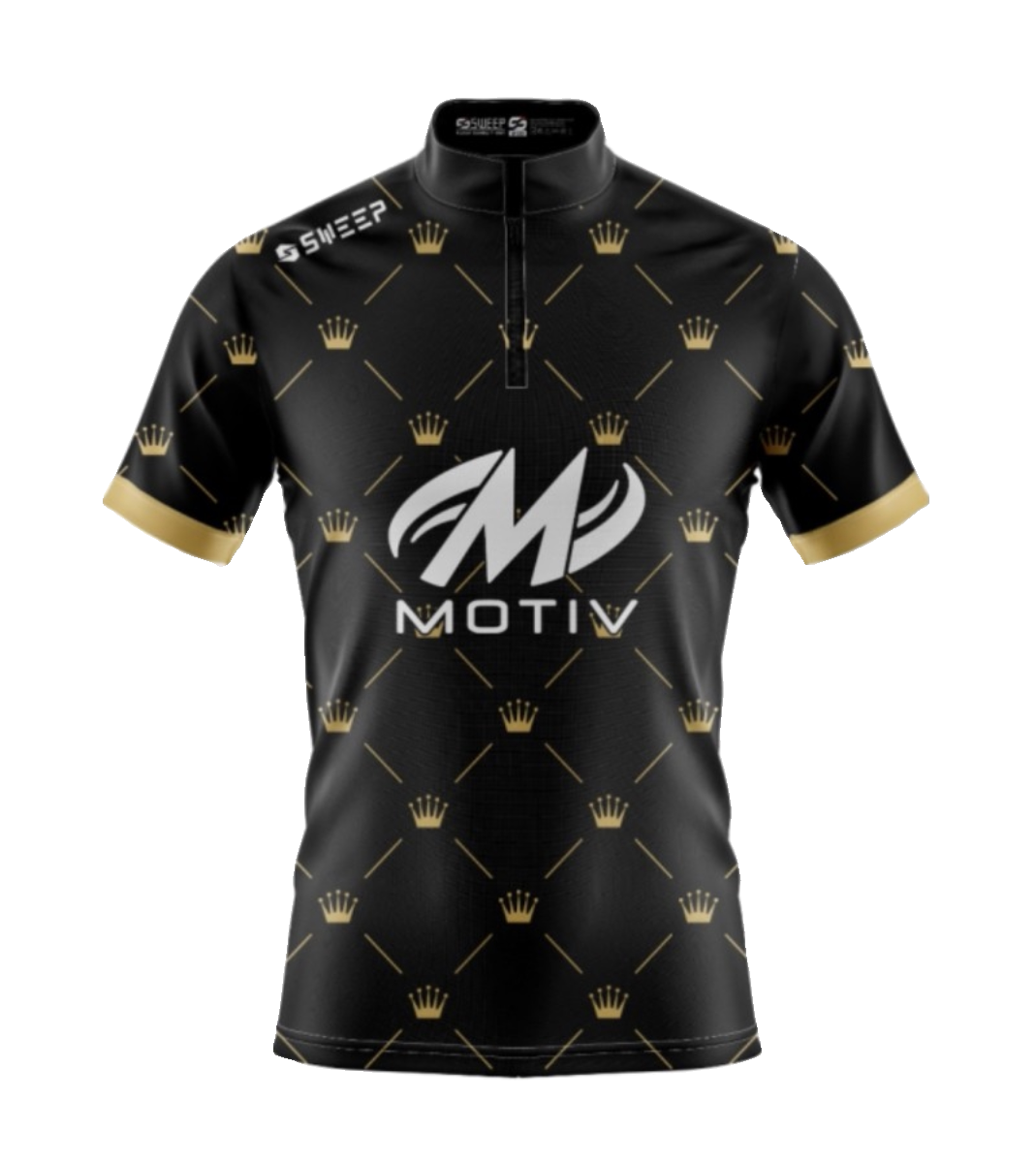 Motiv保龄球T恤衫运动衣速干面料