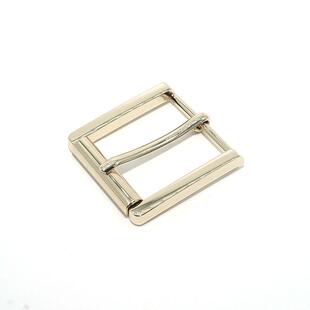 高端锌合金皮带扣大衣风衣 腰带扣箱包包带调节针扣浅金色卡扣