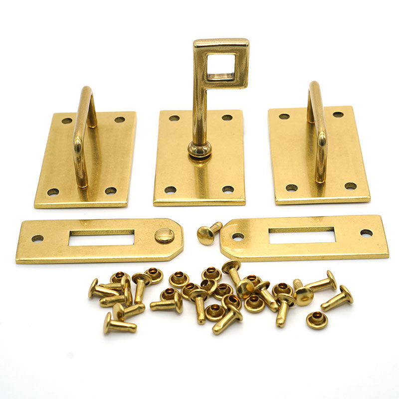 铂金包拧锁 纯铜金属包包五金配件转锁 diy皮具箱包铜锁