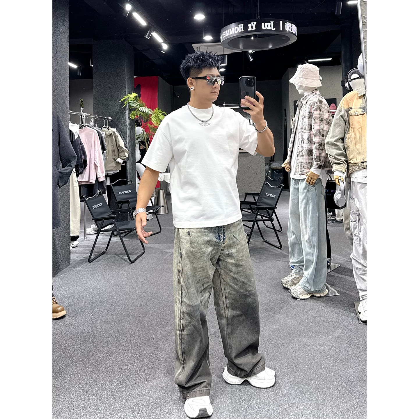 实体店秋冬季新款潮牌短袖T恤