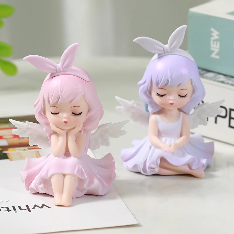 梦可儿天使宝宝贝蛋糕装饰摆件