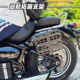 复古巡航摩托车改装 边箱支架适用钱江本田边包架战术挂板扩展架