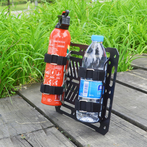 不锈钢汽车置物架灭火器固定支架