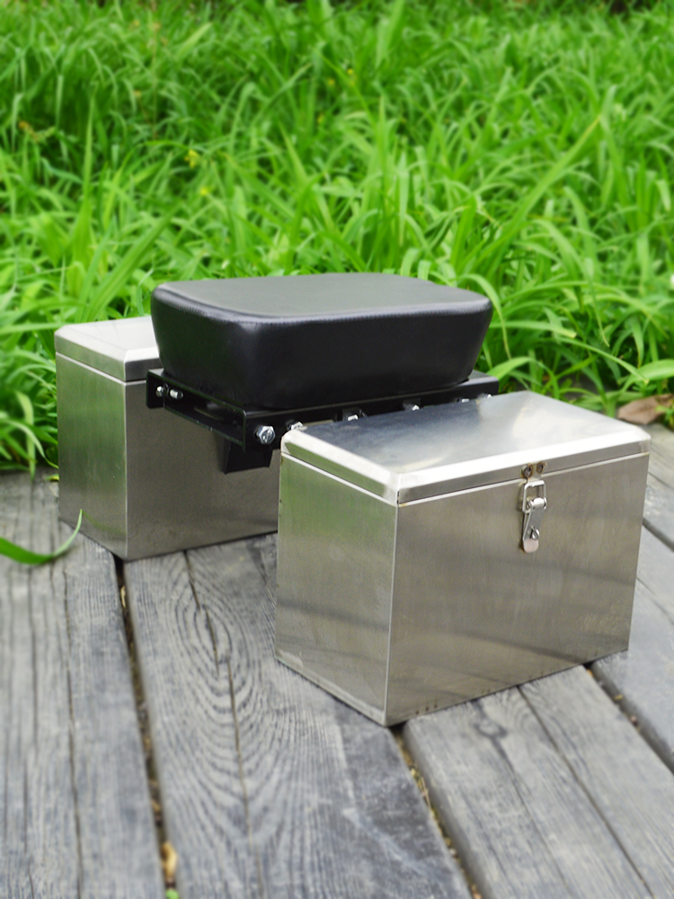 雅迪电动车不锈钢边箱边包