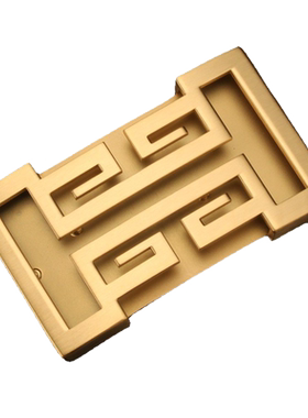 G字母内穿皮带头不锈钢扣皮带扣