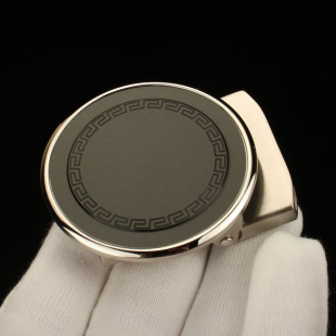 带头配3.5cm韩版 23新款 腰带裤 皮带头男士 潮 纯钢扣不锈钢自动扣头